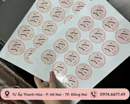 In decal/ tem nhãn các loại
